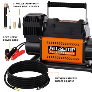 קומפרסור All-Top חד ראשי אוטומט 150PSI  200LPMכולל לוח בקרה דיגיטלי
