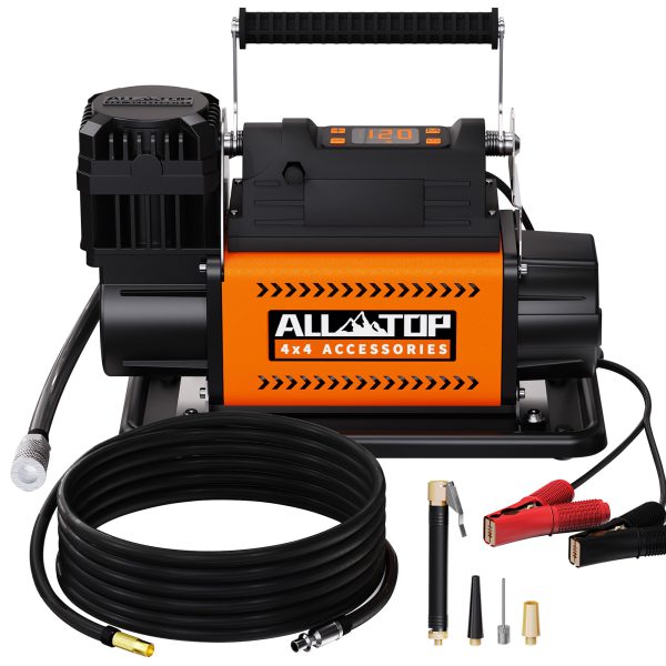 ⁦קומפרסור All-Top חד ראשי אוטומט 150PSI  200LPMכולל לוח בקרה דיגיטלי⁩ – תמונה ⁦3⁩