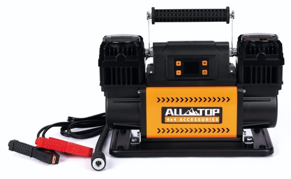 מבצע  קומפרסור דו ראשי אוטומט ALL-TOP + סט פורקי לחץ ALL-TOP